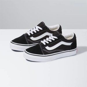 Vans, Old School, size 2 - Black with white stripe